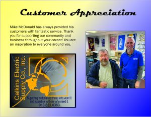 Customer Appreciation Mike McDonald